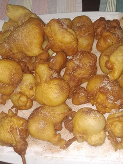 Una foto de Buñuelos dulces con canela