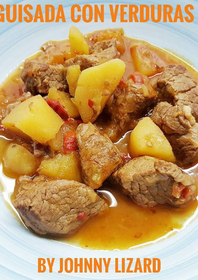 Una foto de Ternera guisada con verduras y patatas