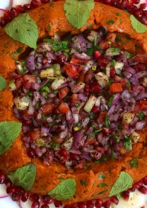 A picture of Aleppo Lentil Kibbeh (Vegan Recipe).