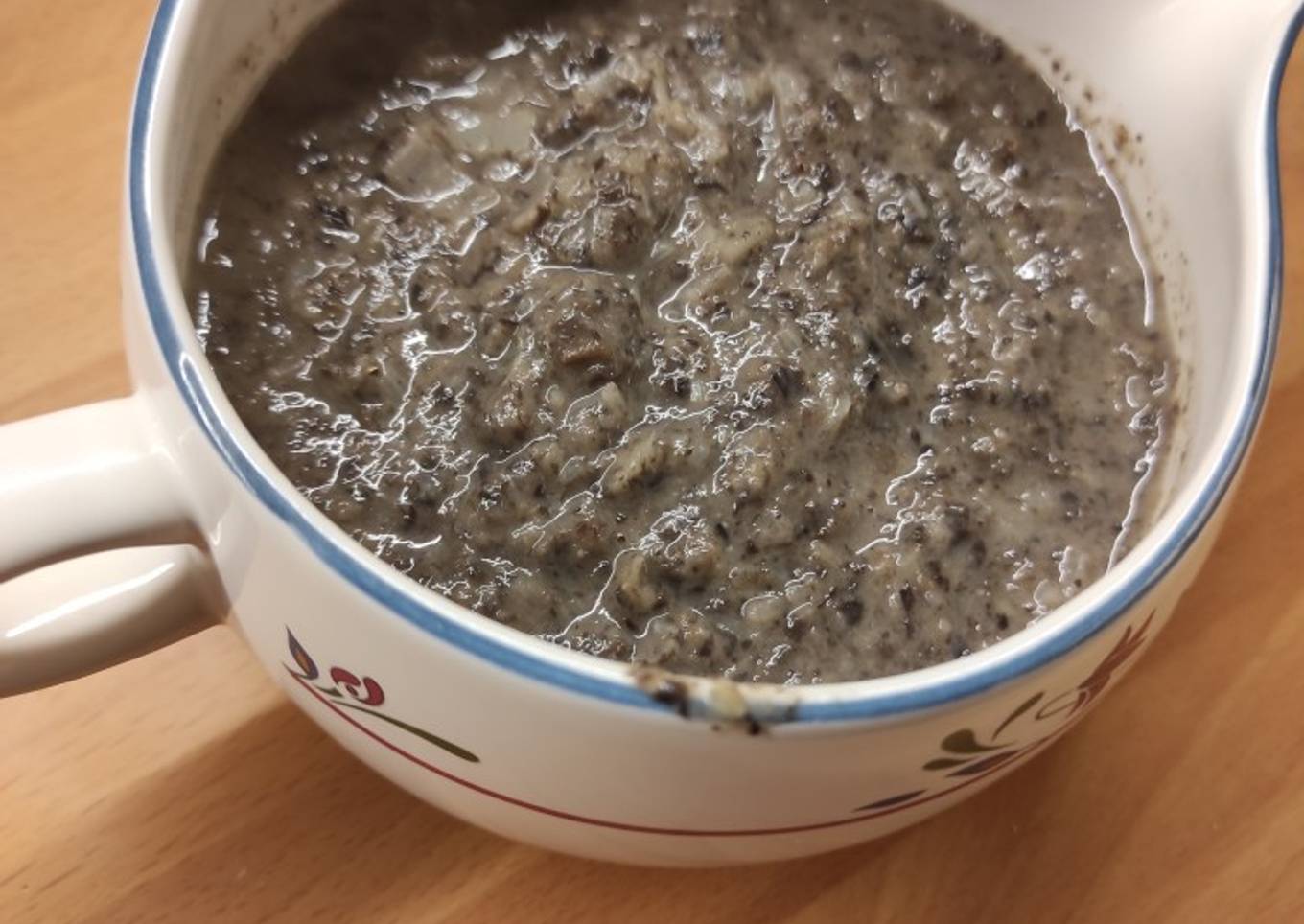 Salsa de champiñones