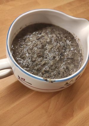 Una foto de Salsa de champiñones