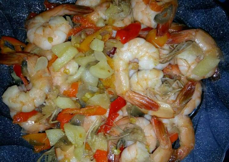 Resep Udang Goreng Pedas Anti Gagal