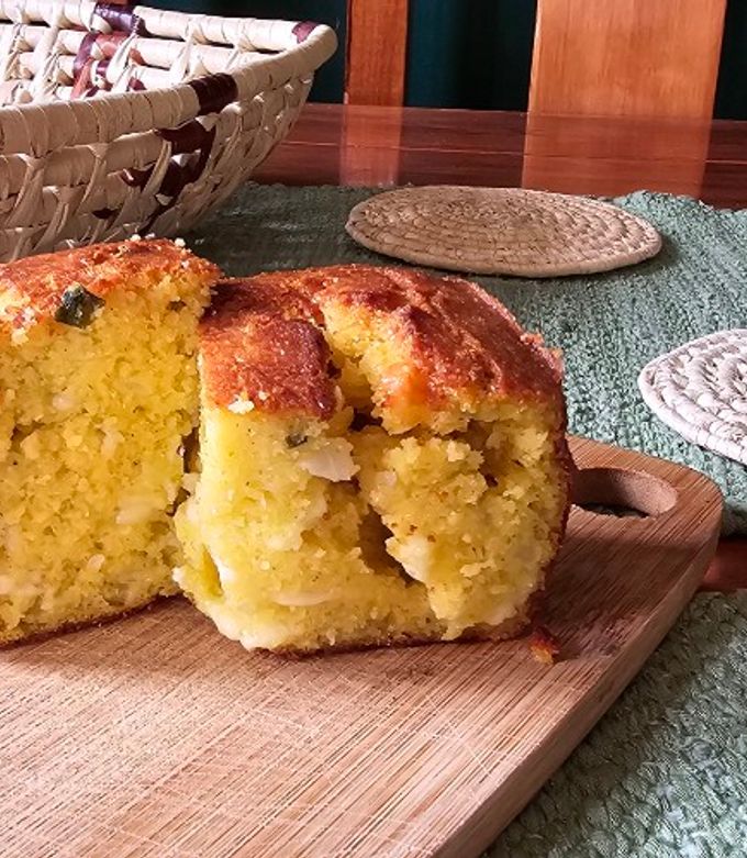 Una foto de Sopa paraguaya