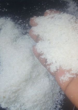 A picture of Homemade Vanilla desiccated coconut.