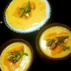 A picture of Mango Phirni.