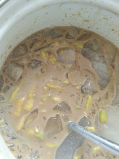 Foto resep Es Alpukat Kopi #pekaninspirasi #EsZamanNow