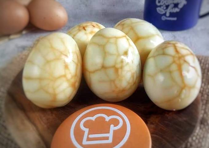 Cara Bikin Telur pindang batik Ekonomis