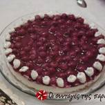 Cheesecake με βύσσινα