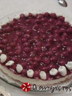 Φωτογραφία της συνταγής Cheesecake με βύσσινα