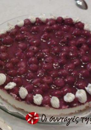 Φωτογραφία της συνταγής Cheesecake με βύσσινα