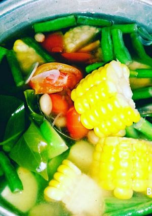 Foto resep Sayur asem bening bumbu iris