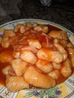 Una foto de ÑOQUIS DE PAPA🍝🥔