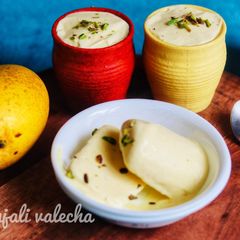A picture of Mango Kulfi (no cook).