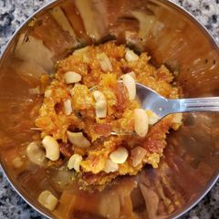 A picture of Gajar ka halwa.