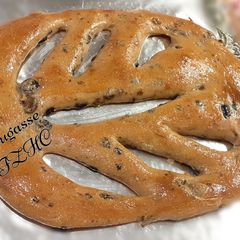 A picture of 🥨Fougasse Bread🥨.