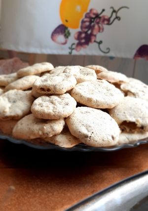عکسی از دستور شیرینی گردویی