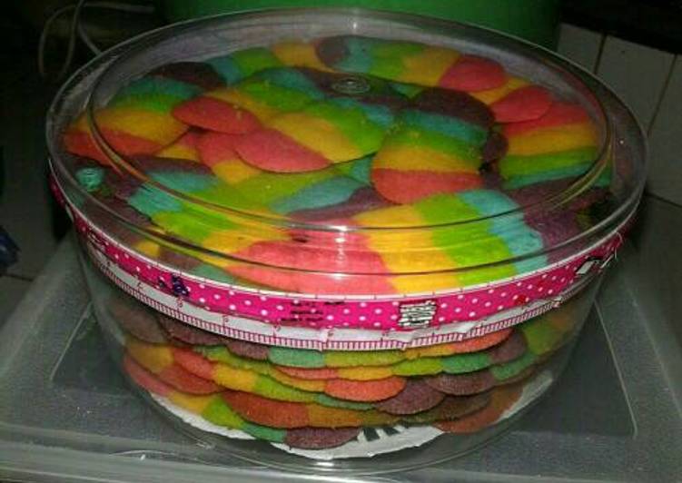 Resep: AppetizingLidah kucing rainbow