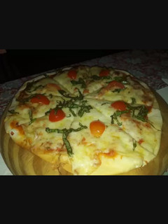 Una foto de Pizza casera