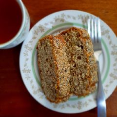 A picture of Multi-grain banana bread.
