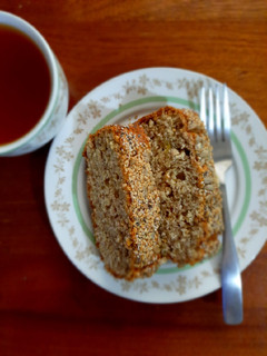 A picture of Multi-grain banana bread.