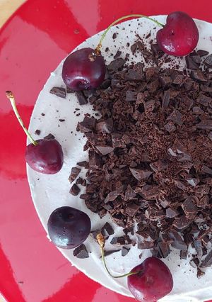Foto di Cheesecake alla ciliegia