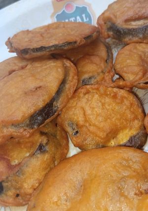 A picture of Baingan ky Pakory.