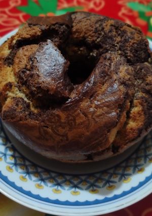 Una foto de Torta marmolada en Air Fryer