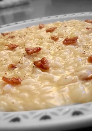 Foto di Risotto alla gricia 🧀 🥓