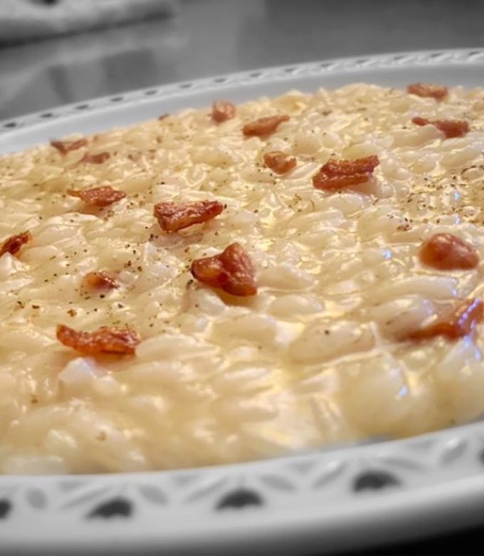 Foto di Risotto alla gricia 🧀 🥓