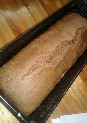 Una foto de Budín de chocolate vegano
