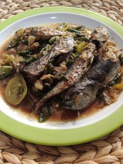 Foto resep Tumis tongkol cabai hijau