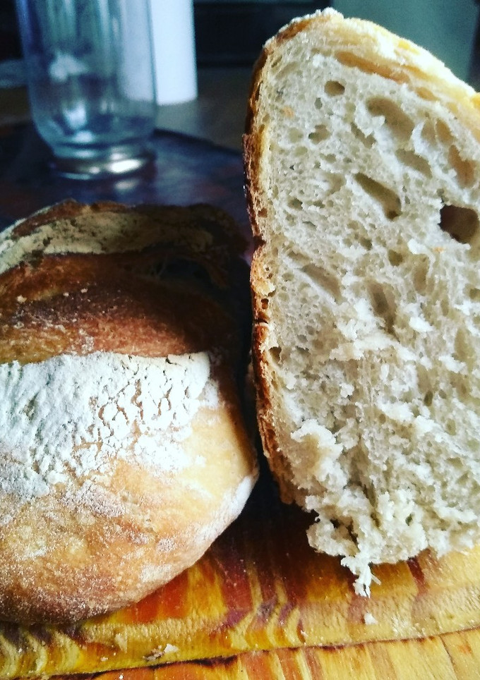 Una foto de Pan con masa madre