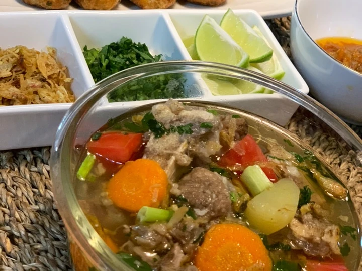 Langkah Gampang Membuat Resep Sop Buntut Bening / Oxtail Soup Anti Ribet, Sempurna