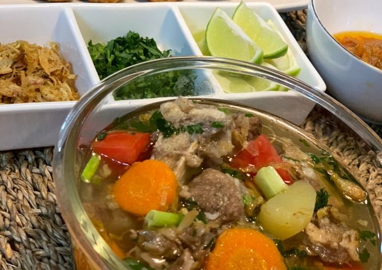 Resep Sop Buntut Bening / Oxtail Soup Top Enaknya