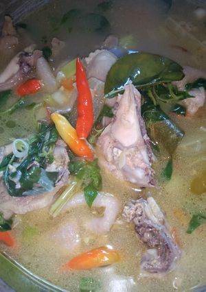 Foto resep Sup Kemangi Ayam Kampung