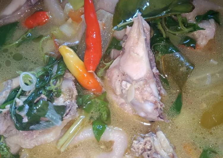 Sup Kemangi Ayam Kampung
