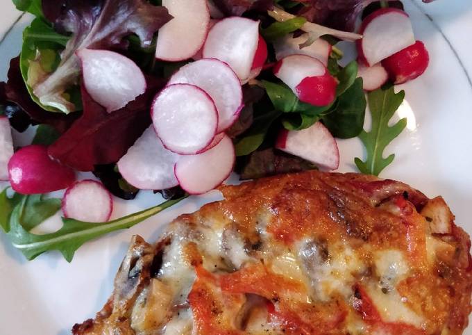 Recipe of Super Quick Homemade Slimming world, syn free, Pitta pizza