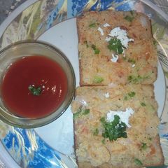 A picture of Semolina toast.