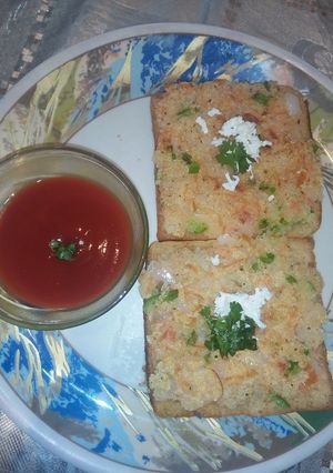A picture of Semolina toast.