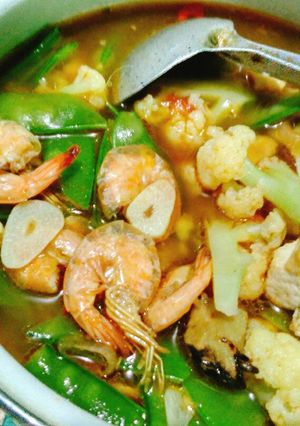 Foto resep Tumis Udang Brokoli Kacang Kapri Yummy *Simple Enak*