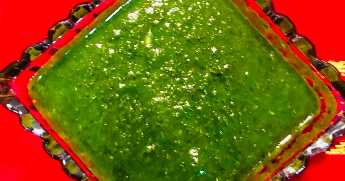कैरी, पुदिना चटणी (kairi pudina chutney recipe in marathi) रेसिपी Anita