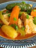 Pollo en su jugo con verduras🌺