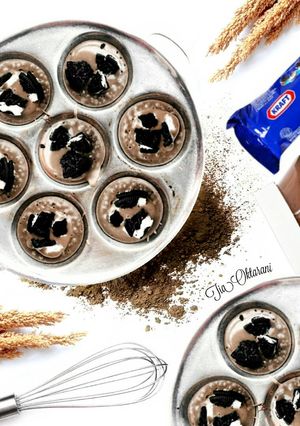 Foto resep Kue Cubit Chocolate Oreo Setengah Matang