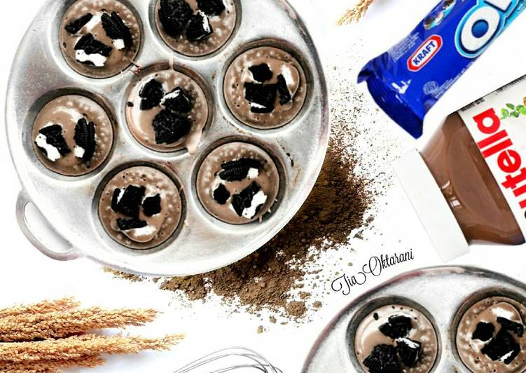  Resep  Kue  Cubit  Chocolate Oreo Setengah Matang oleh Tia 