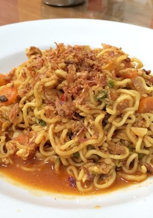 Foto resep Indomie Nyemek