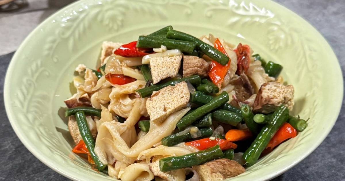 Resep Tumis Kacang Panjang Jamur Tahu Mudah dan Praktis Dihidangkan