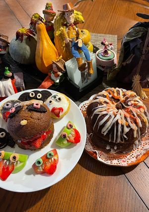 Hình của món Những chiếc bánh Halloween ngộ nghĩnh dễ thương.