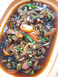 Foto resep Ikan Asin Tengiri Asam Manis
