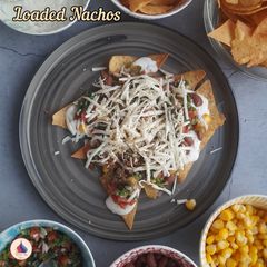 Loaded nachos - QUICK & VIBRANT STARTER A picture of Loaded nachos - QUICK & VIBRANT STARTER.
