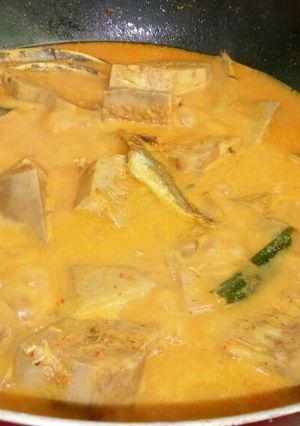 Foto resep Gulai nangka ikan rebus